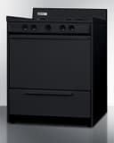 30" Wide Gas Range, Open Burners view 2
