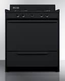 30" Wide Gas Range, Open Burners view 4