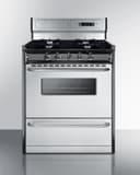 30" Wide Gas Range, Open Burners view 1