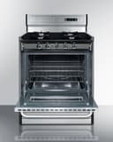 30" Wide Gas Range, Open Burners view 4
