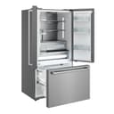 36 Inch Counter Depth Freestanding French Door Refrigerator With Internal Water And Ice view 3