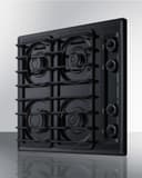 24" Wide 4-Burner Gas Cooktop view 2