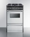20" Wide Gas Range view 1