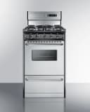 20" Wide Gas Range, Sealed Burners view 3