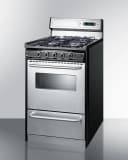 20" Wide Gas Range, Sealed Burners view 2