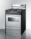 24" Wide Gas Range, Sealed Burners view 3
