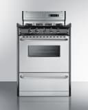 24" Wide Gas Range, Sealed Burners view 2