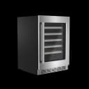 24-inch Single Zone Wine Cooler, 46 Wine Bottle Capacity view 2