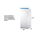 18 cu.ft. Upright Manual Defrost Freezer view 3