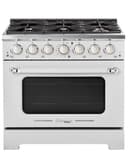 36' Classic Retro Range with FR Triple Crown Burner view 4