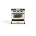 Majestic II Series 36" Dual Fuel Liquid Propane Freestanding Range view 4