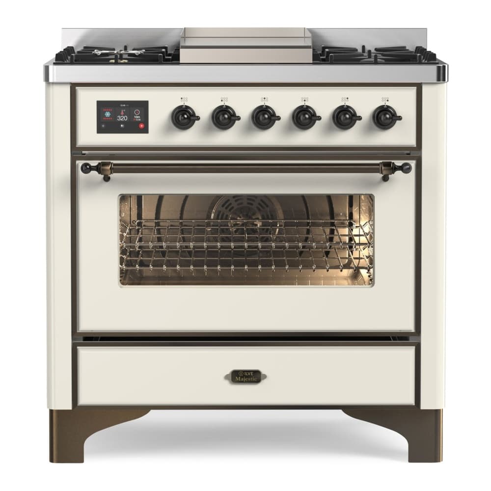 Majestic II Series 36" Dual Fuel Natural Gas Freestanding Range