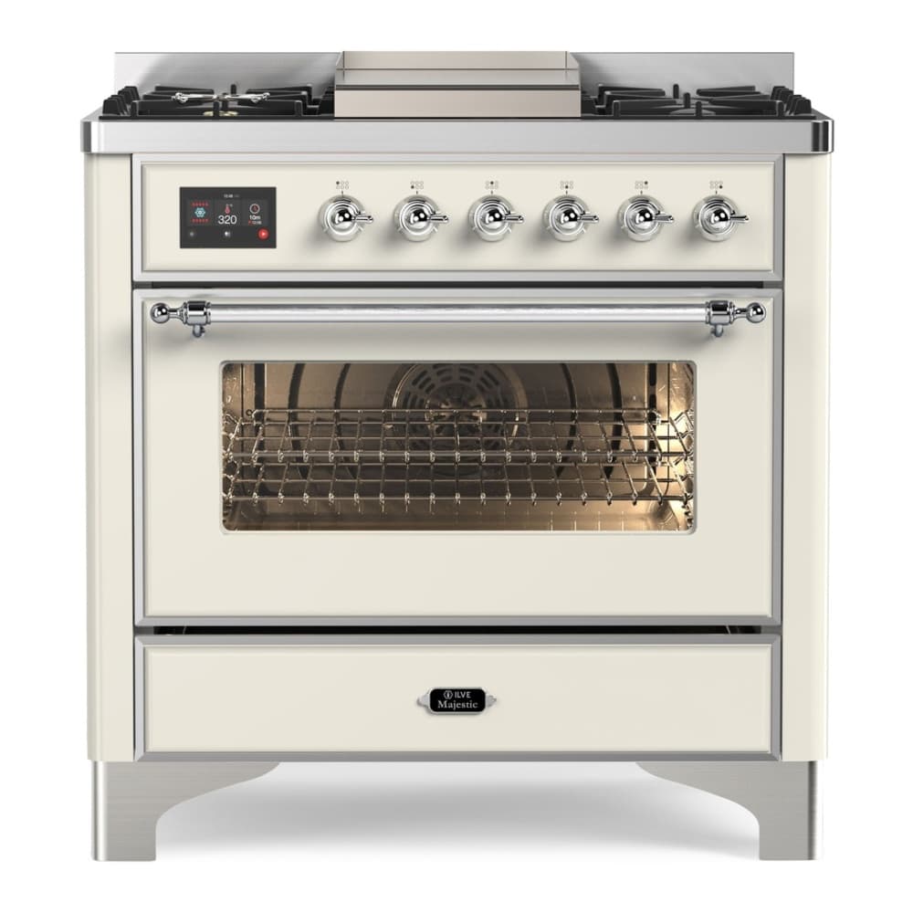 Majestic II Series 36" Dual Fuel Natural Gas Freestanding Range