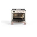Majestic II Series 36" Dual Fuel Natural Gas Freestanding Range view 3