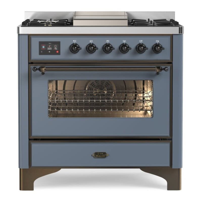 Majestic II Series 36" Dual Fuel Natural Gas Freestanding Range