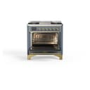 Majestic II Series 36" Dual Fuel Liquid Propane Freestanding Range view 3