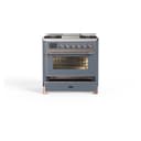 Majestic II Series 36" Dual Fuel Natural Gas Freestanding Range view 4