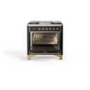 Majestic II Series 36" Dual Fuel Liquid Propane Freestanding Range view 3