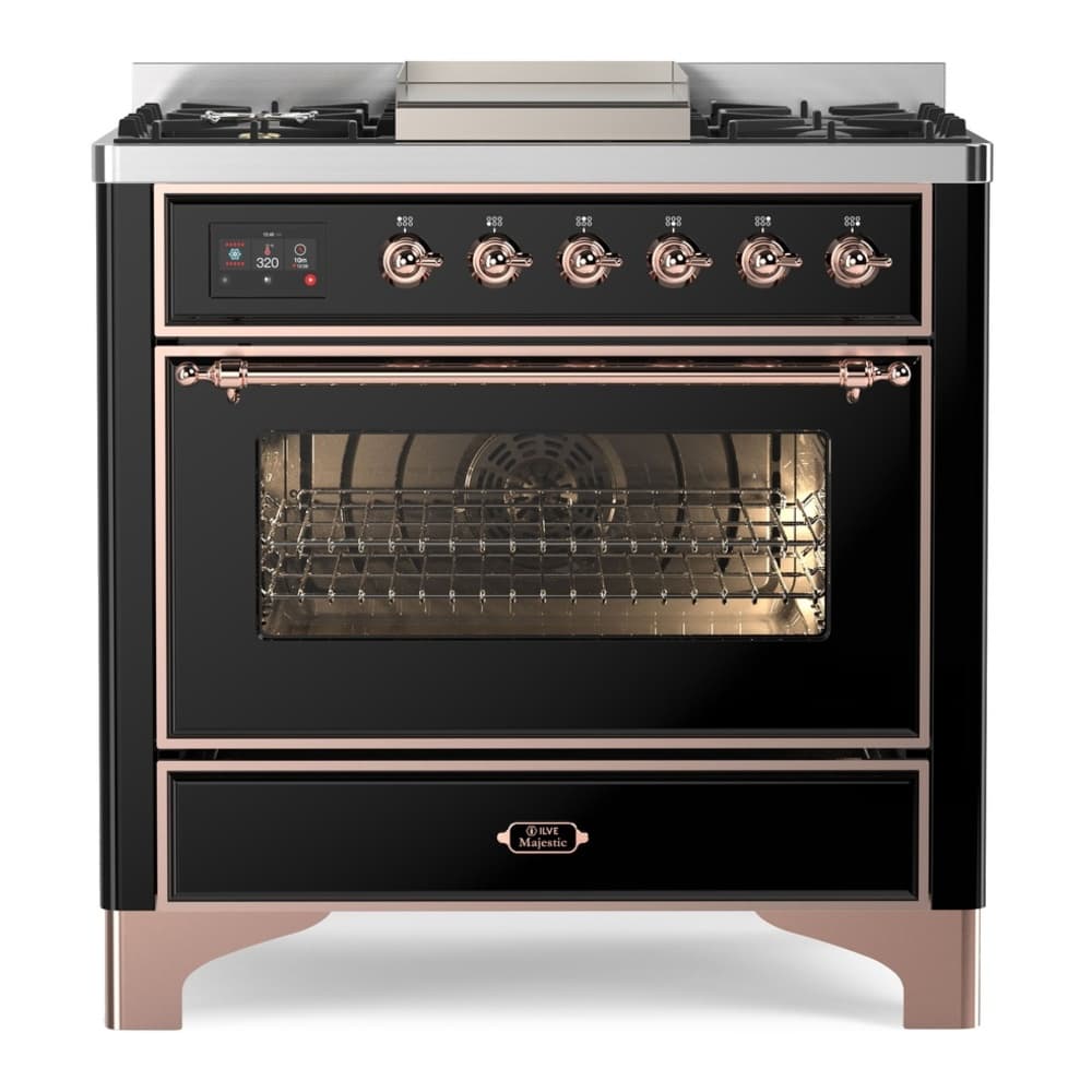 Majestic II Series 36" Dual Fuel Natural Gas Freestanding Range