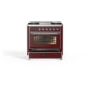 Majestic II Series 36" Dual Fuel Liquid Propane Freestanding Range view 4
