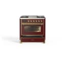 Majestic II Series 36" Dual Fuel Liquid Propane Freestanding Range view 5