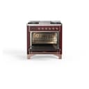 Majestic II Series 36" Dual Fuel Natural Gas Freestanding Range view 3
