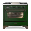 Majestic II Series 36" Dual Fuel Natural Gas Freestanding Range view 1