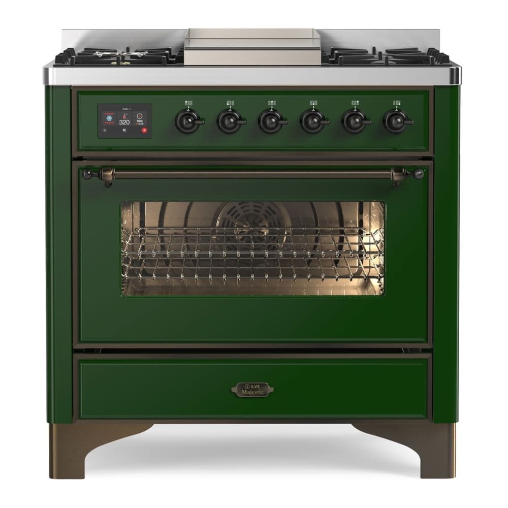 Majestic II Series 36" Dual Fuel Natural Gas Freestanding Range
