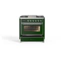 Majestic II Series 36" Dual Fuel Natural Gas Freestanding Range view 4