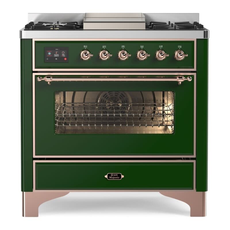 Majestic II Series 36" Dual Fuel Liquid Propane Freestanding Range