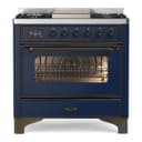 Majestic II Series 36" Dual Fuel Natural Gas Freestanding Range view 1
