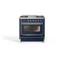 Majestic II Series 36" Dual Fuel Liquid Propane Freestanding Range view 4