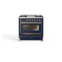 Majestic II Series 36" Dual Fuel Liquid Propane Freestanding Range view 4