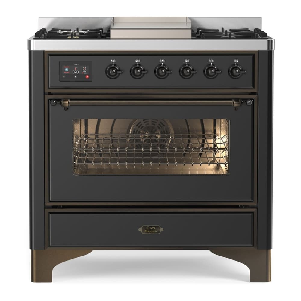 Majestic II Series 36" Dual Fuel Liquid Propane Freestanding Range