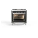Majestic II Series 36" Dual Fuel Liquid Propane Freestanding Range view 3