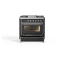 Majestic II Series 36" Dual Fuel Liquid Propane Freestanding Range view 4