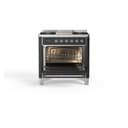 Majestic II Series 36" Dual Fuel Natural Gas Freestanding Range view 3