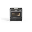 Majestic II Series 36" Dual Fuel Natural Gas Freestanding Range view 4