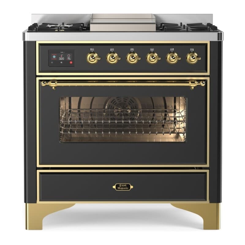 Majestic II Series 36" Dual Fuel Natural Gas Freestanding Range
