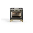 Majestic II Series 36" Dual Fuel Liquid Propane Freestanding Range view 4