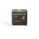 Majestic II Series 36" Dual Fuel Liquid Propane Freestanding Range view 5