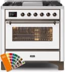 Majestic II Series 36" Dual Fuel Natural Gas Freestanding Range view 1