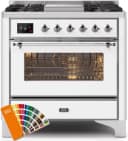 Majestic II Series 36" Dual Fuel Natural Gas Freestanding Range view 1