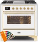 Majestic II Series 36" Dual Fuel Natural Gas Freestanding Range view 1