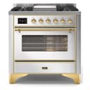 Majestic II Series 36" Dual Fuel Natural Gas Freestanding Range view 1