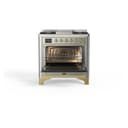 Majestic II Series 36" Dual Fuel Natural Gas Freestanding Range view 5
