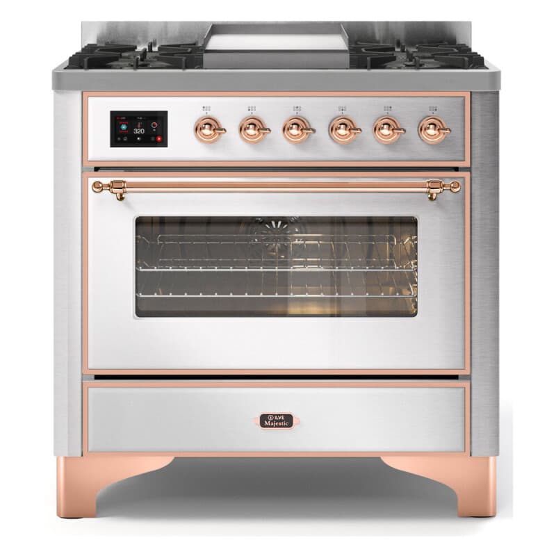 Majestic II Series 36" Dual Fuel Liquid Propane Freestanding Range