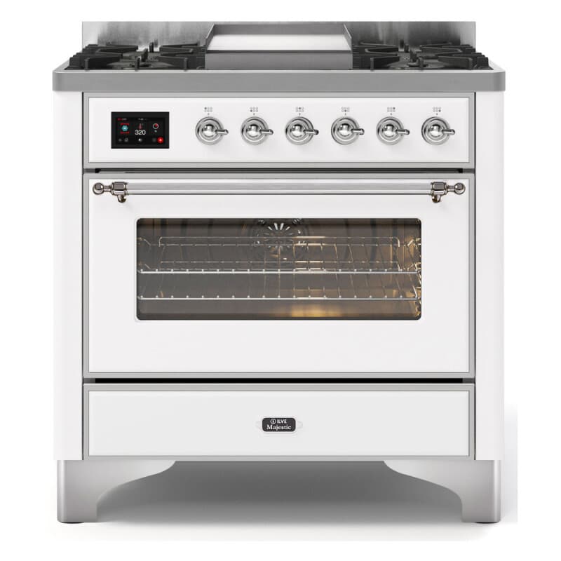 Majestic II Series 36" Dual Fuel Liquid Propane Freestanding Range