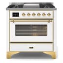 Majestic II Series 36" Dual Fuel Natural Gas Freestanding Range view 1
