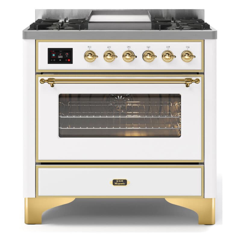 Majestic II Series 36" Dual Fuel Natural Gas Freestanding Range